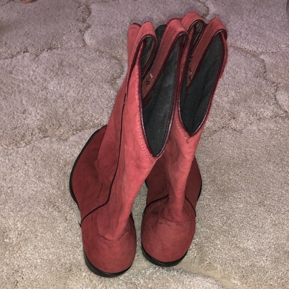 Women’s cowboy boots red size 7 - Picture 3 of 7
